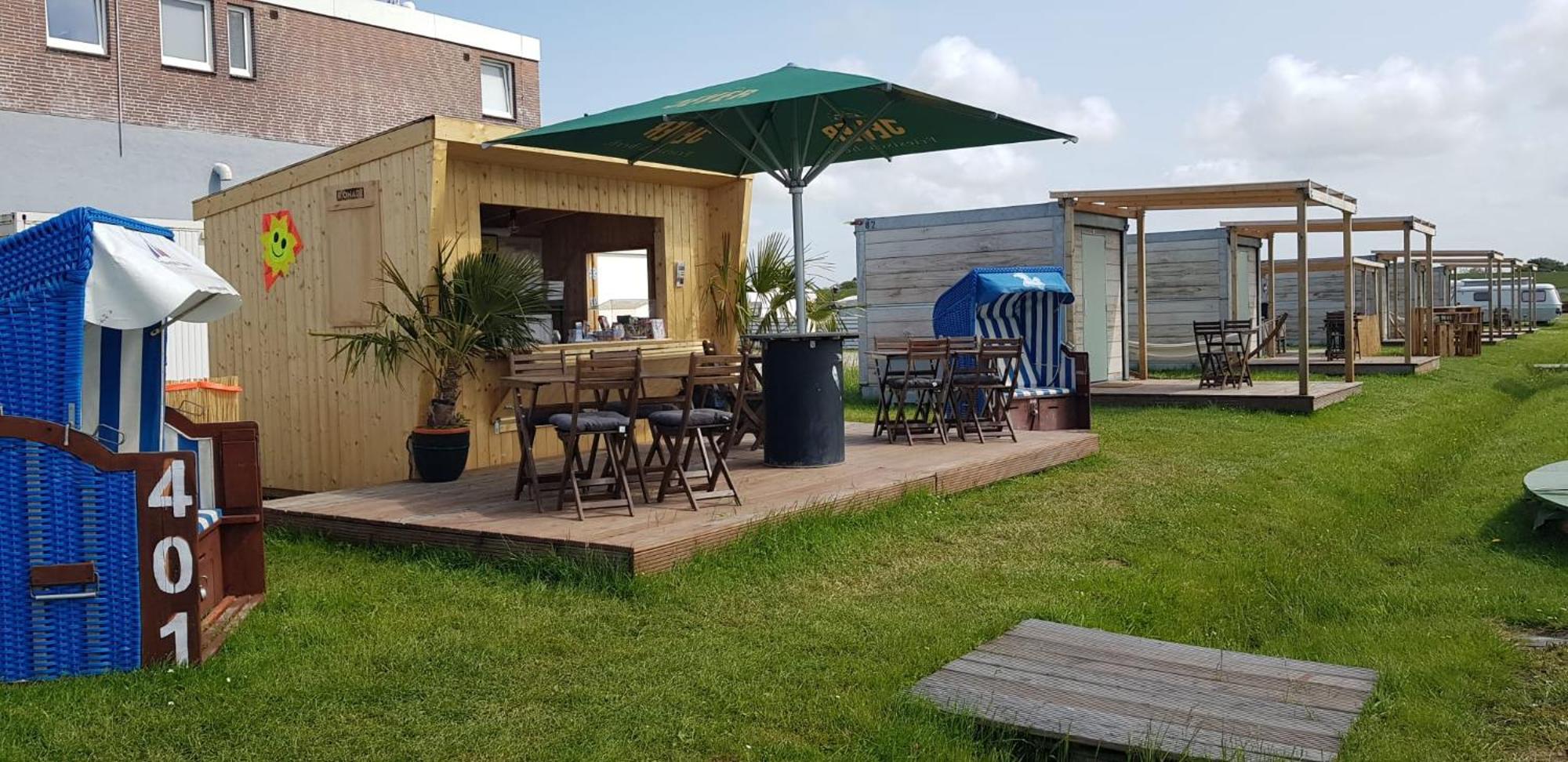 Lodge Camp Harlesiel Direkt Am Wattenmeer 비트문드 외부 사진